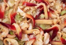 蔥爆北極貝-哎呀美食館