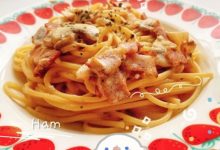 不輸西餐廳的奶油蘑菇意面-哎呀美食館