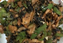 紫蘇辣椒炒蘿卜干-哎呀美食館