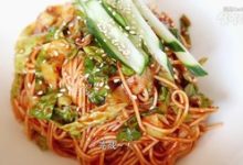 最最好吃的簡單易學韓式拌面-哎呀美食館