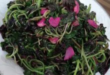 蒜香紅莧菜-哎呀美食館