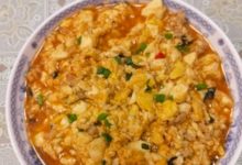 雞蛋肉沫豆腐-哎呀美食館